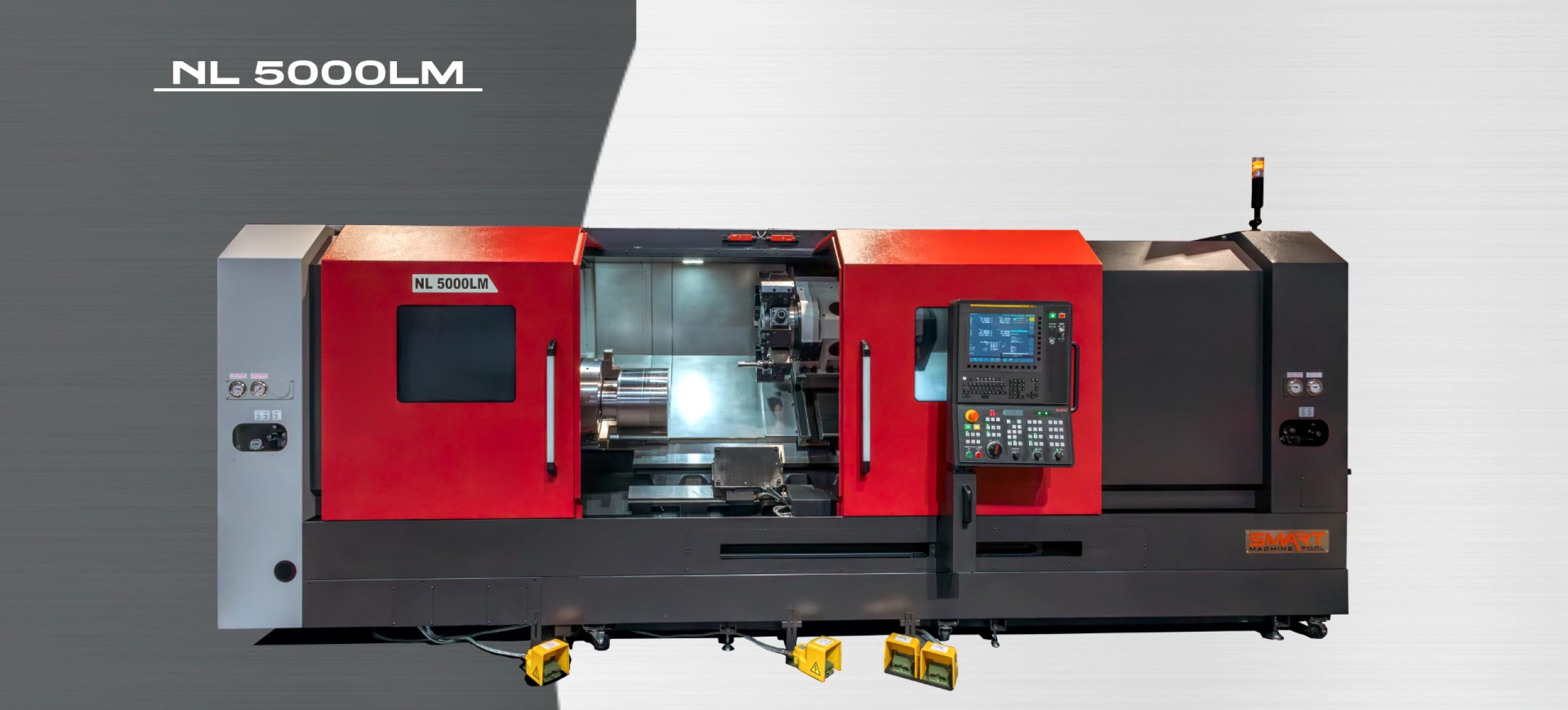 SMART NL 5000LM – BOX WAY – (21″ CHUCK) 3-Axis CNC Lathes