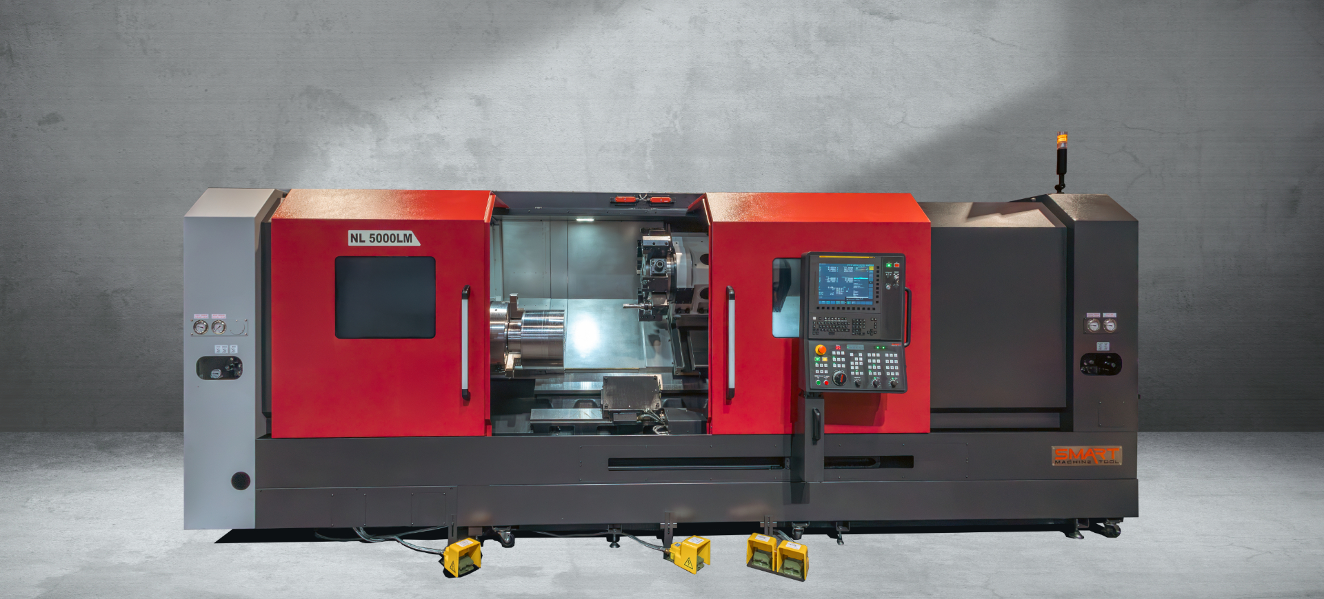 SMART NL 5000LM – BOX WAY – (21″ CHUCK) 3-Axis CNC Lathes