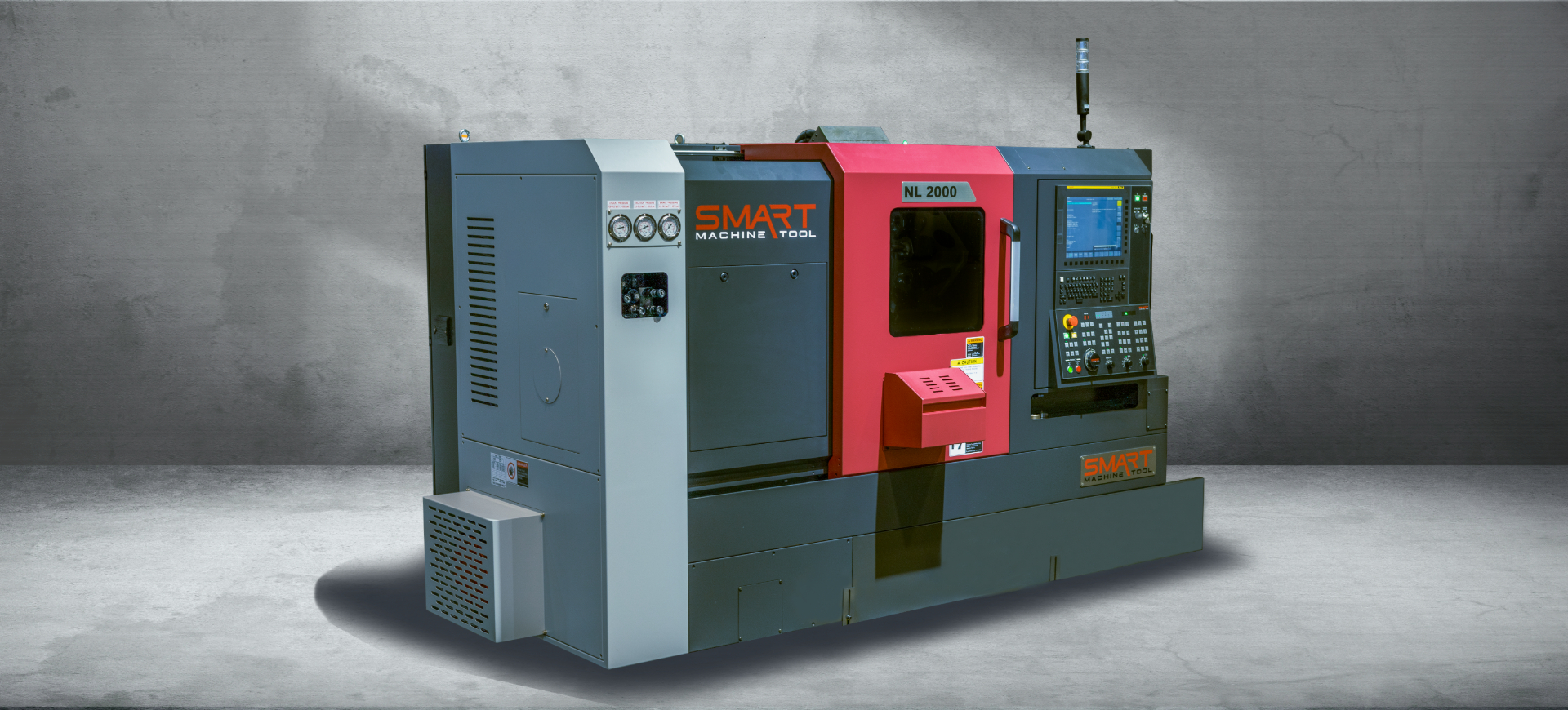 SMART NL 2000 – BOX WAY – (8″ CHUCK) 2-Axis CNC Lathes