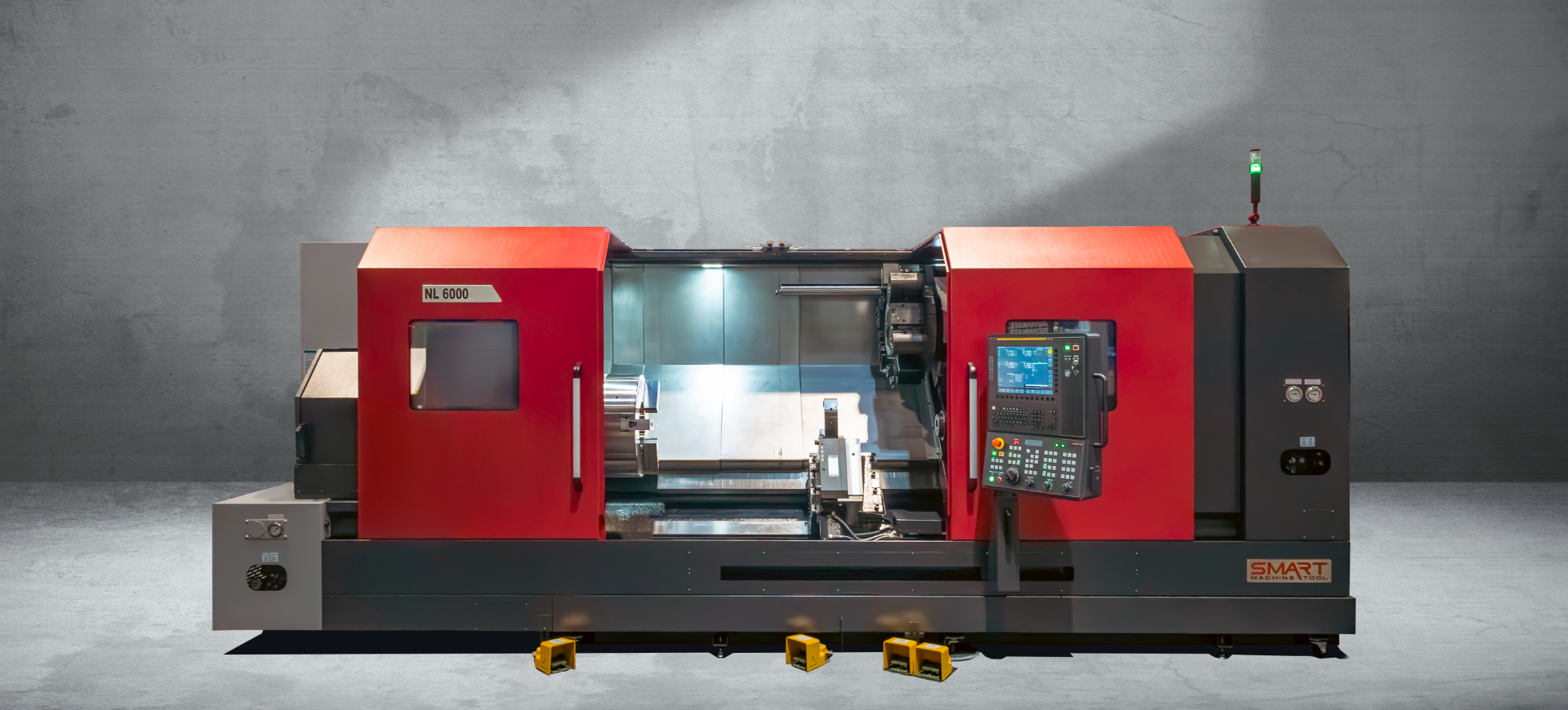 SMART NL 6000/1500 – BOX WAY (24″ CHUCK) 2-Axis CNC Lathes